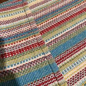 Pioneer Woman Colorful Striped Table Runner